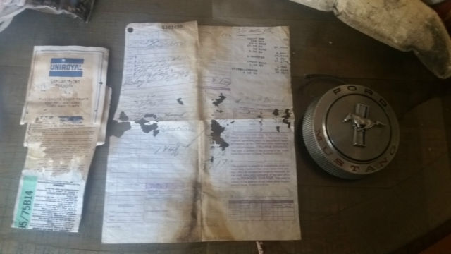 1966 Arcadian Blue Ford Mustang U/K