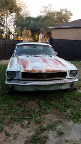 1966 Arcadian Blue Ford Mustang U/K