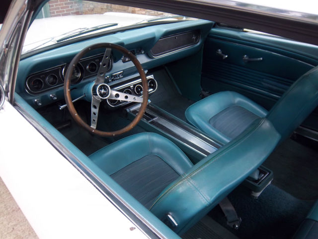 1966 Yellow Ford Mustang --