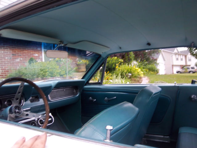 1966 Yellow Ford Mustang --