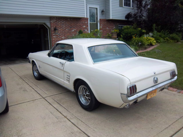 1966 Yellow Ford Mustang --