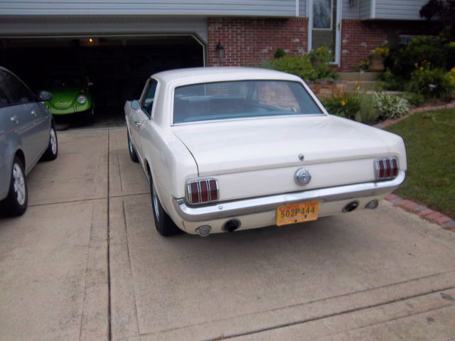 1966 Yellow Ford Mustang --
