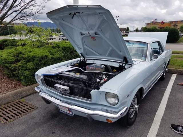 1966 Arcadian Blue Ford Mustang Coupe