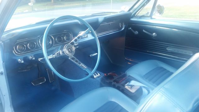 1966 Arcadian Blue Ford Mustang Coupe