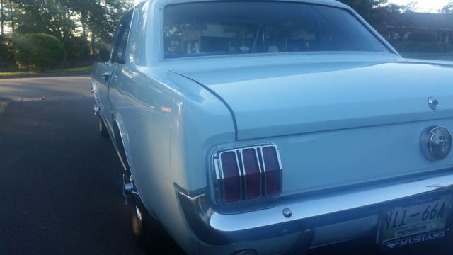 1966 Arcadian Blue Ford Mustang Coupe