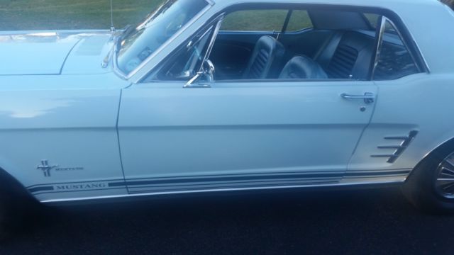 1966 Arcadian Blue Ford Mustang Coupe