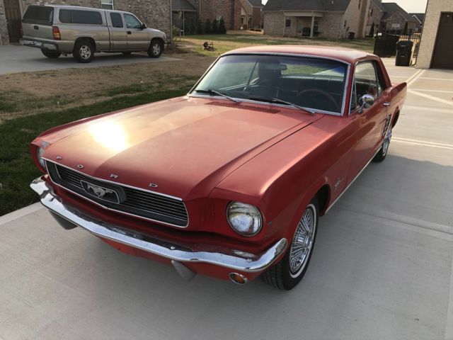 1966 Red Ford Mustang Coupe