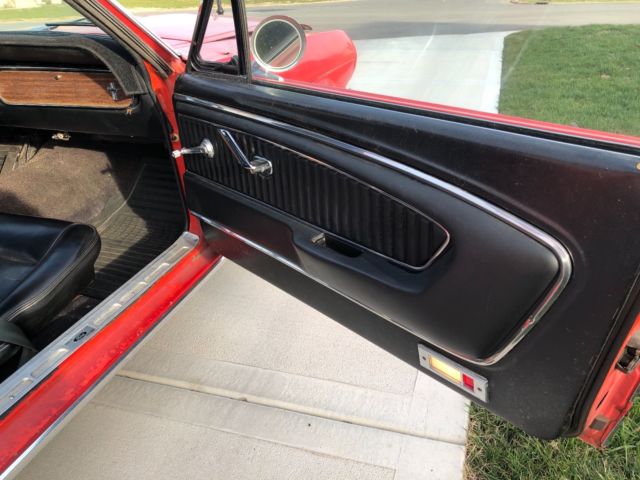1966 Red Ford Mustang Coupe