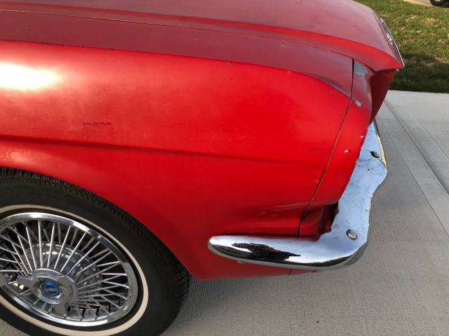 1966 Red Ford Mustang Coupe
