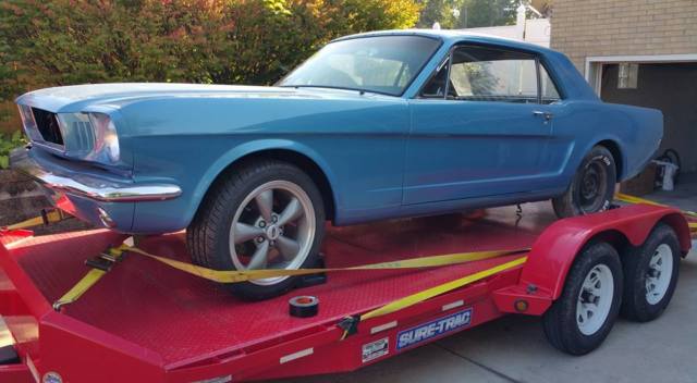 1966 Blue Ford Mustang Coupe