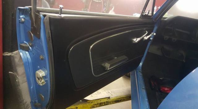 1966 Blue Ford Mustang Coupe