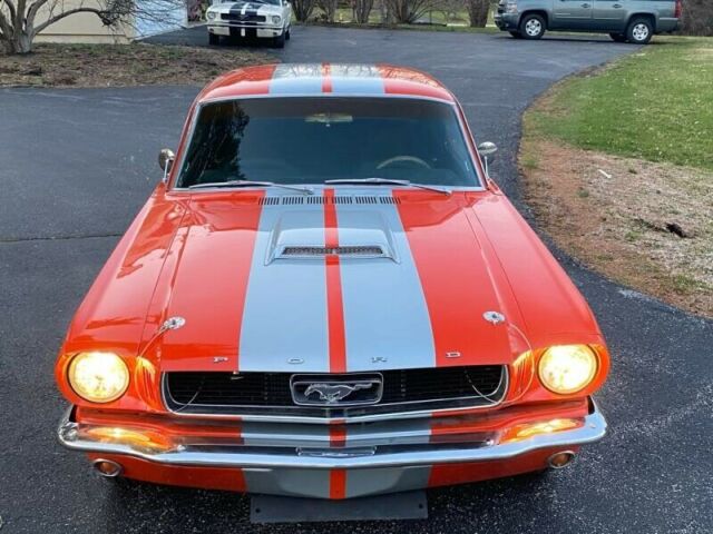 1966 Orange Ford Mustang Coupe