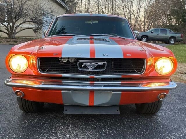 1966 Orange Ford Mustang Coupe
