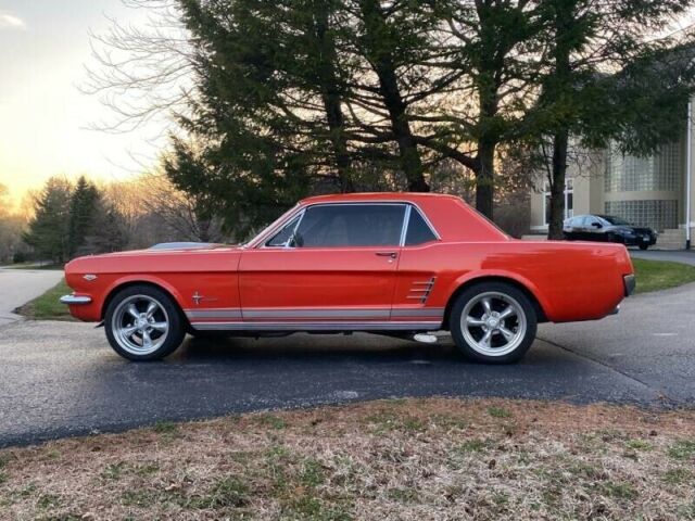 1966 Orange Ford Mustang Coupe