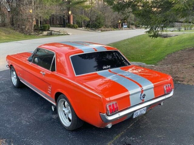 1966 Orange Ford Mustang Coupe