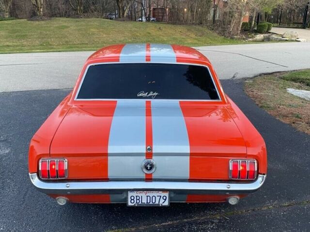1966 Orange Ford Mustang Coupe