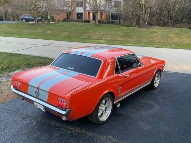 1966 Orange Ford Mustang Coupe