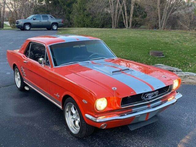 1966 Orange Ford Mustang Coupe