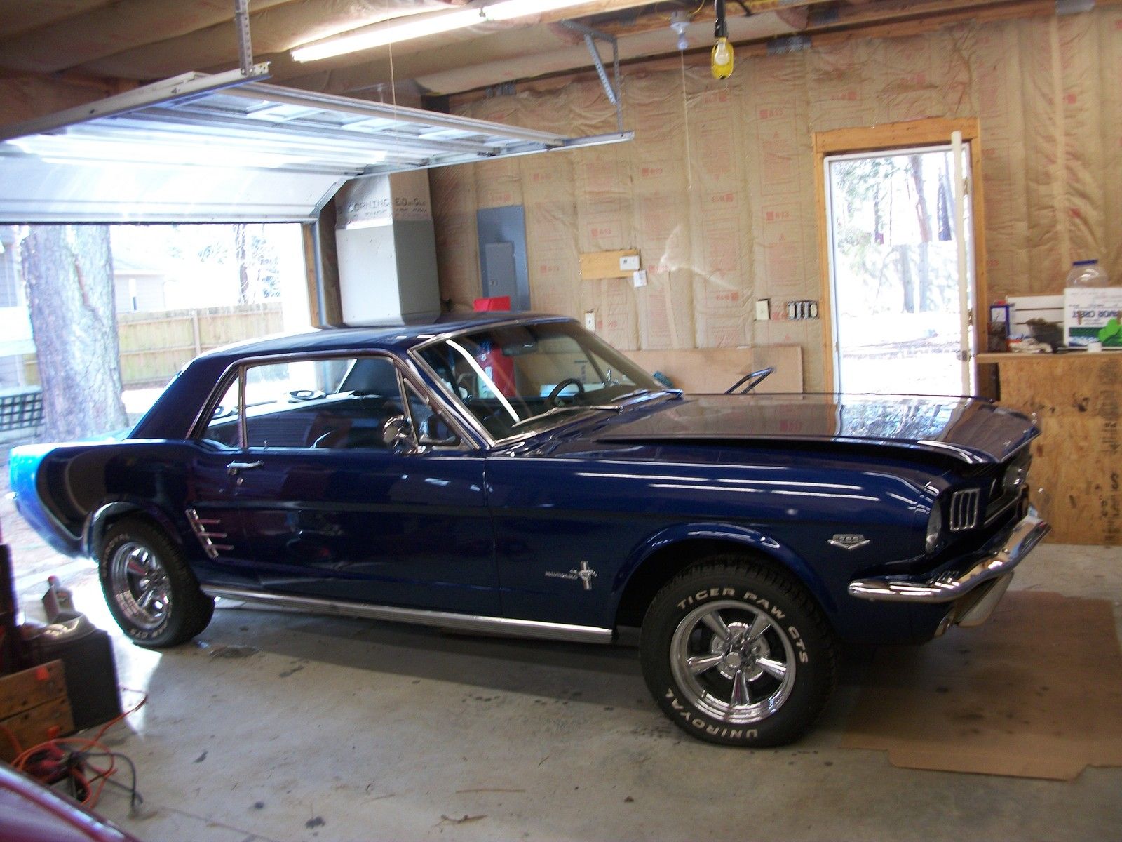 1966 Blue Ford Mustang Coupe