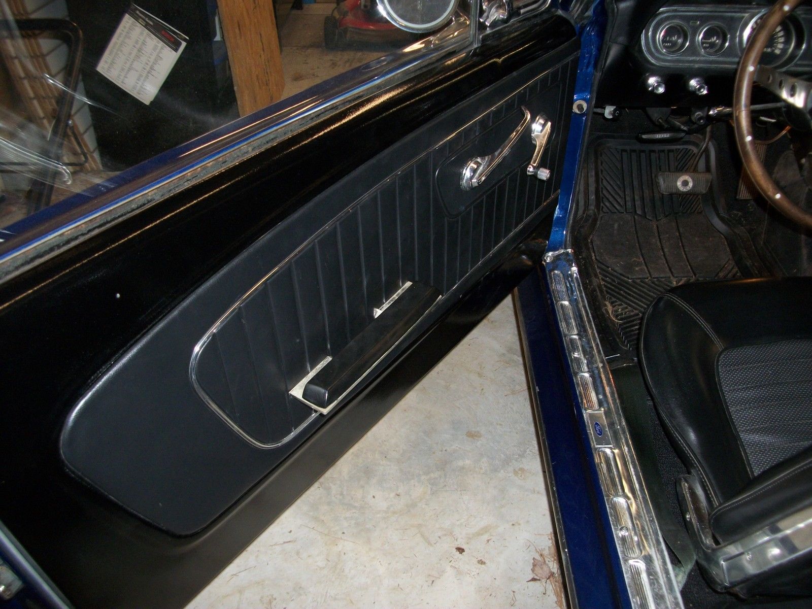 1966 Blue Ford Mustang Coupe