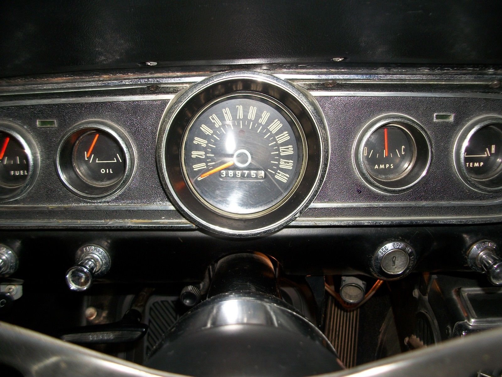 1966 Blue Ford Mustang Coupe