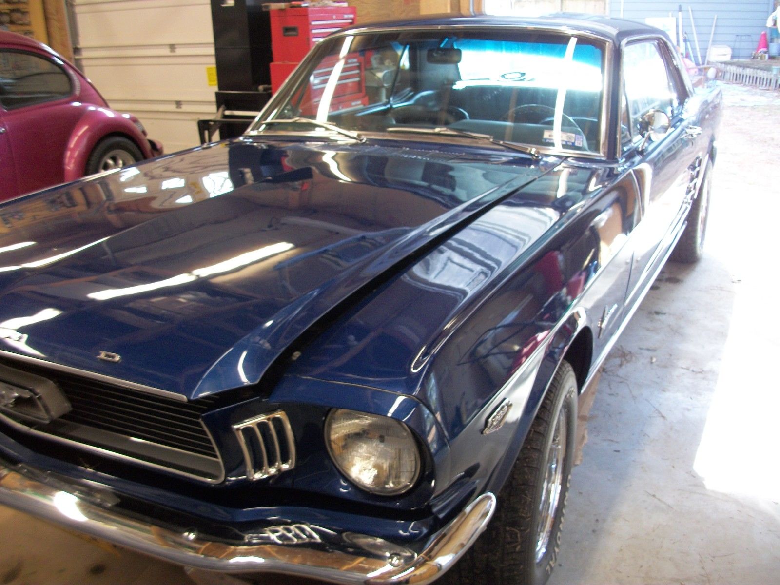 1966 Blue Ford Mustang Coupe