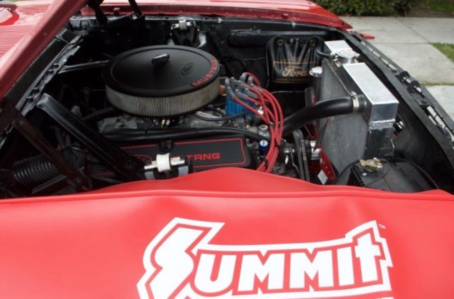 1966 Red Ford Mustang Coupe