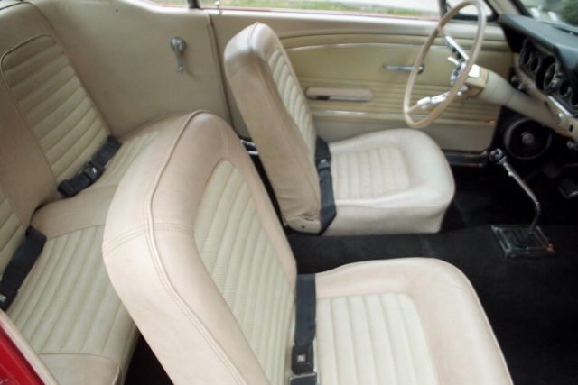 1966 Red Ford Mustang Coupe