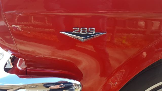 1966 Red Ford Mustang Coupe