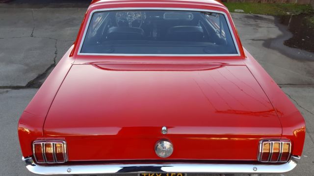 1966 Red Ford Mustang Coupe
