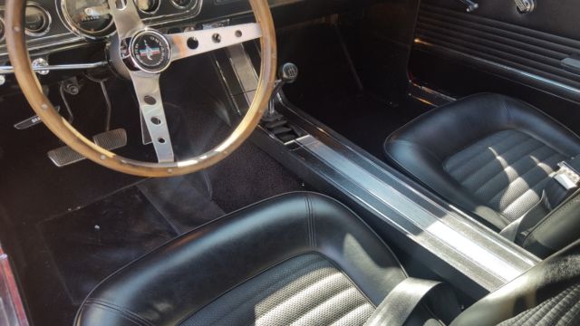 1966 Red Ford Mustang Coupe