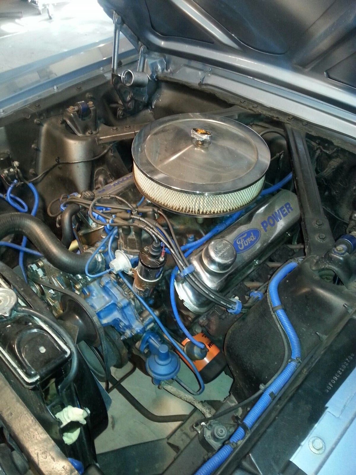 1966 Blue Ford Mustang Fastback