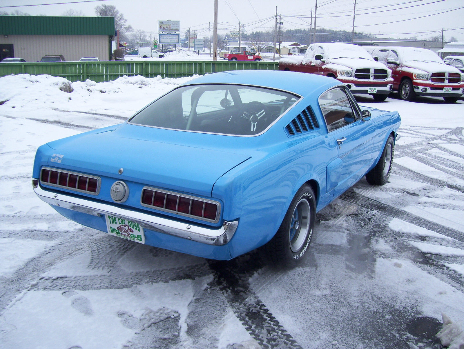 1966 GRABBER BLUE Ford Mustang Fastback 2+2