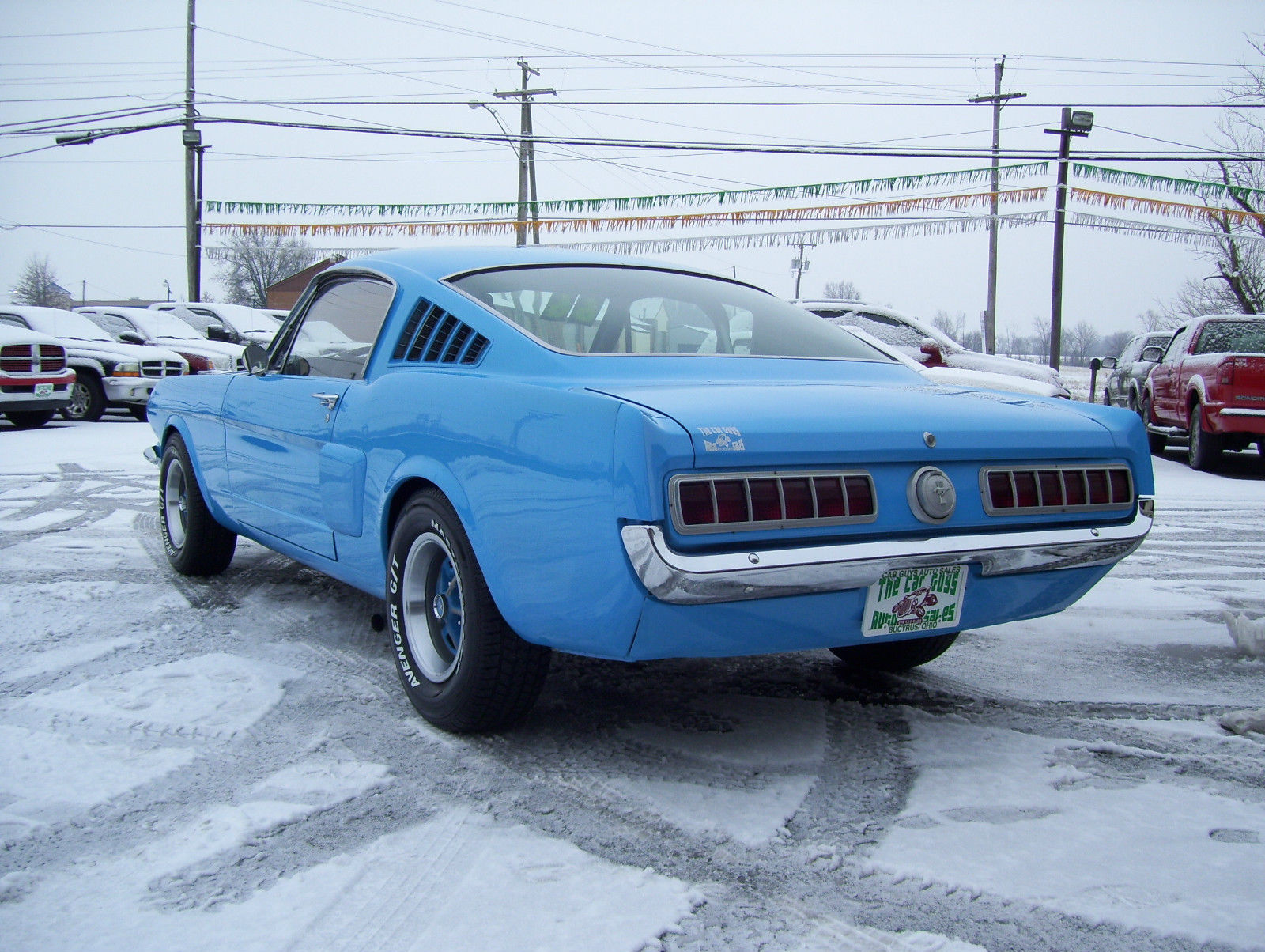 1966 GRABBER BLUE Ford Mustang Fastback 2+2