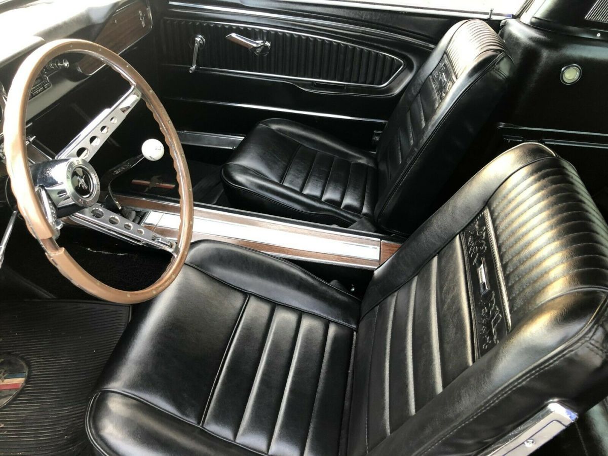 1966 Blue Ford Mustang Fastback