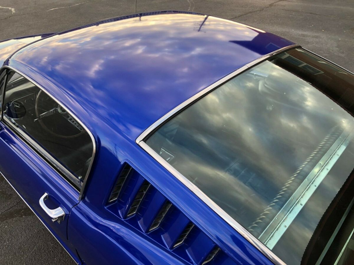 1966 Blue Ford Mustang Fastback