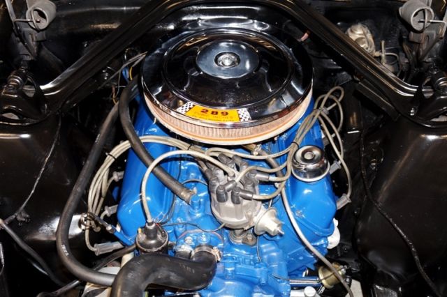 1966 Black Ford Mustang Fastback