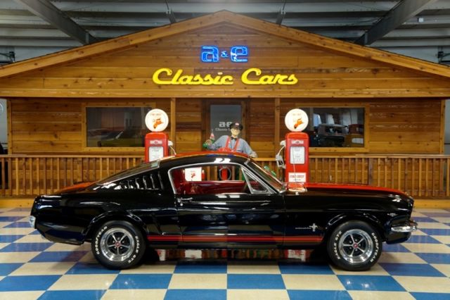 1966 Black Ford Mustang Fastback