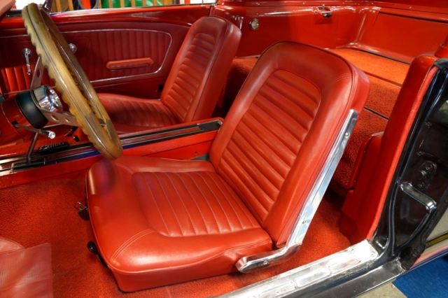 1966 Black Ford Mustang Fastback