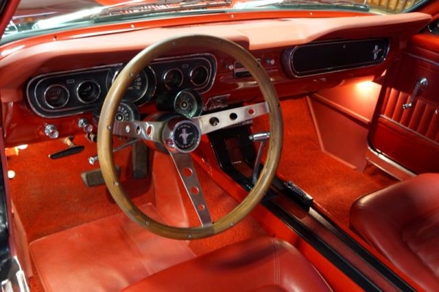 1966 Black Ford Mustang Fastback