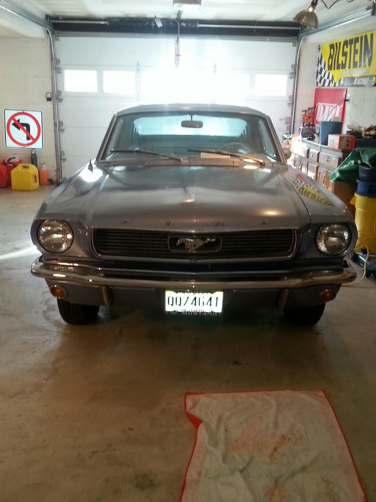1966 Blue Ford Mustang Fastback