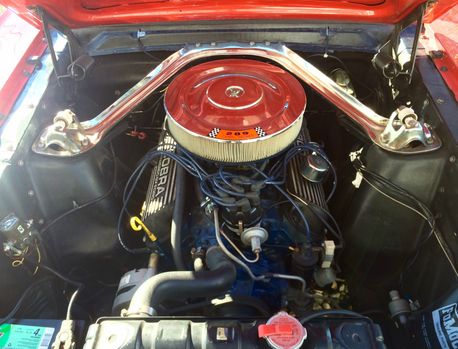 1966 Red Ford Mustang Fastback