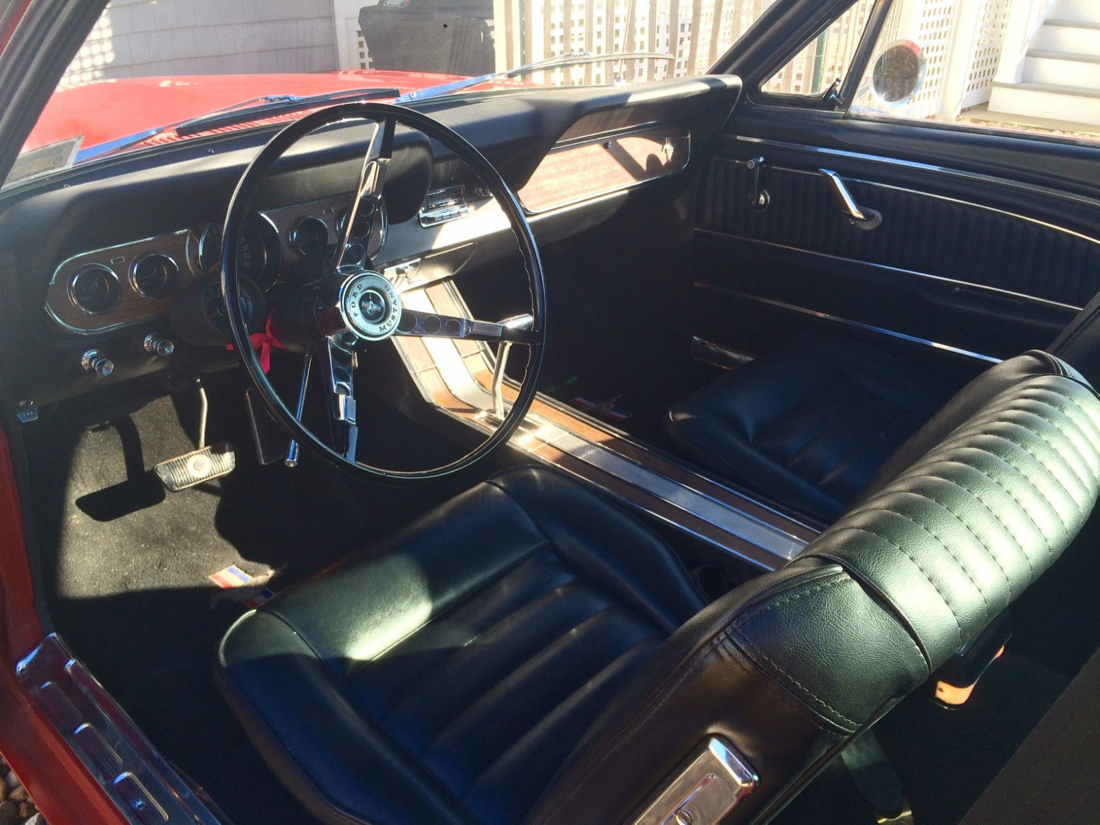 1966 Red Ford Mustang Fastback