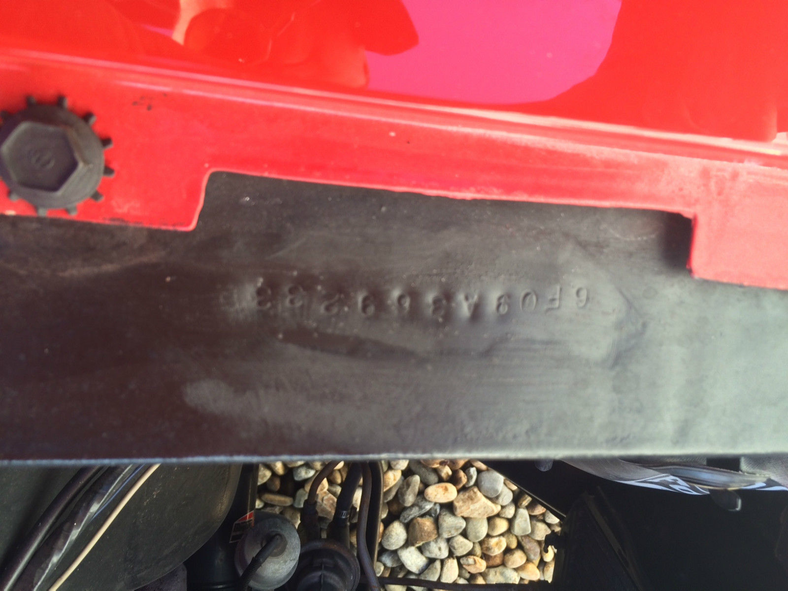 1966 Red Ford Mustang Fastback