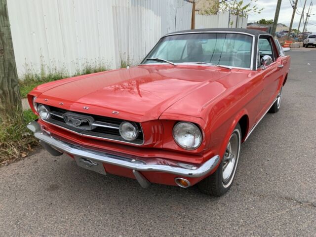 1966 Orange Ford Mustang Coupe