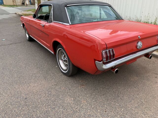 1966 Orange Ford Mustang Coupe