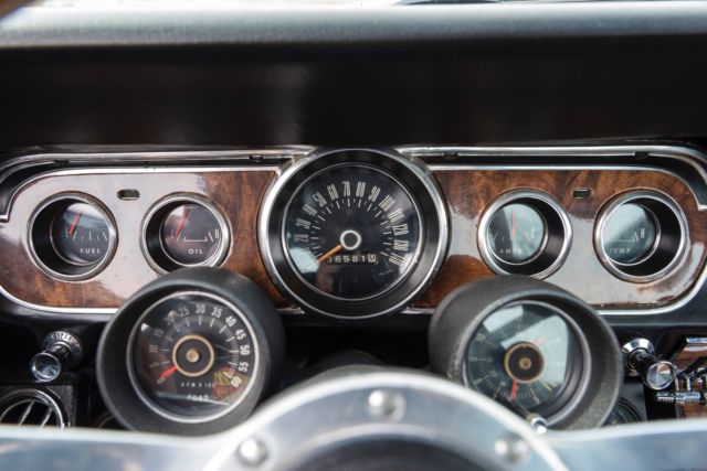 1966 White Ford Mustang Fastback