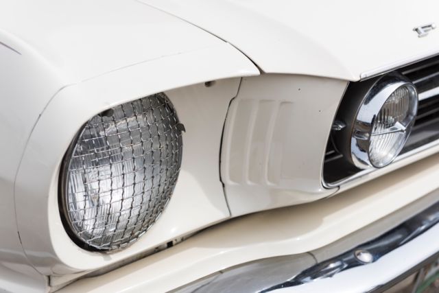 1966 White Ford Mustang Fastback