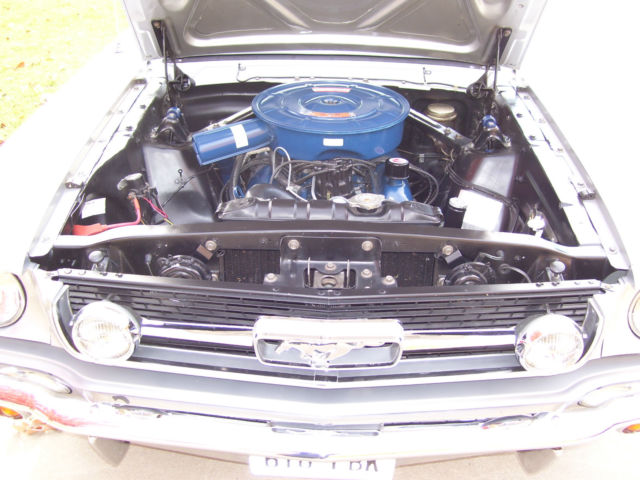 1966 Silver Frost Ford Mustang Fastback 2=2