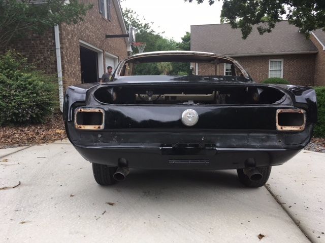 1966 Black Ford Mustang Fastback